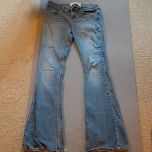 Womans low rise jeans
